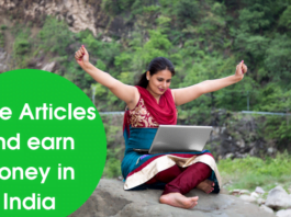 write articles and earn money in india