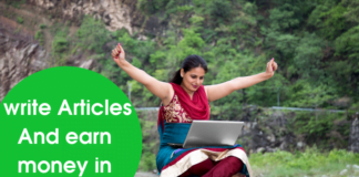 write articles and earn money in india