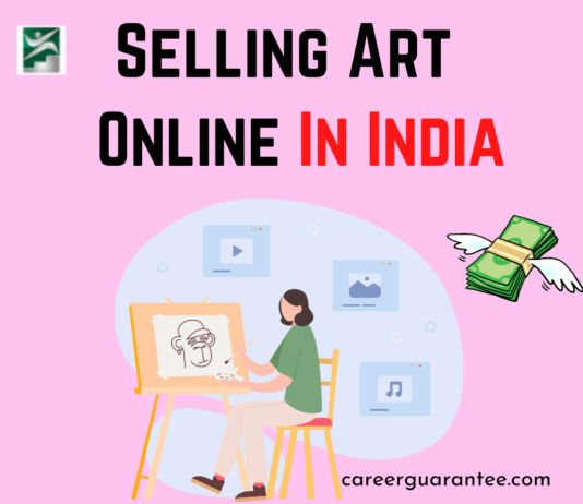 Selling art online in india